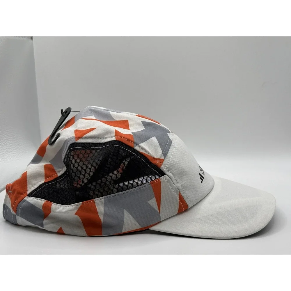 adidas Terrex 5P Cap Graphic JJ1478 Unisex Adults One Size White Orange Grey